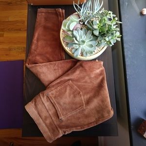 SOLD 🌟 MeMoi Tan Corduroy Leggings S/M 😻